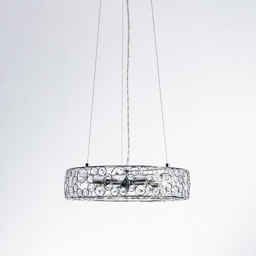 Chateau | Crystal Pendant Light - Chrome
