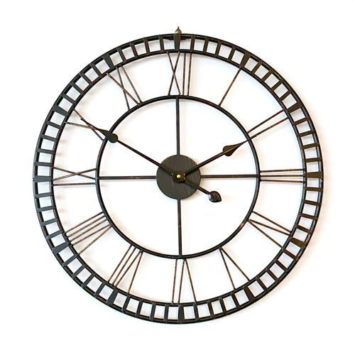 Hampton | Large Metal Wall Clock