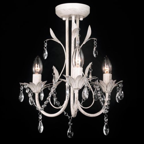 Harmony | Leaf Chandelier - White