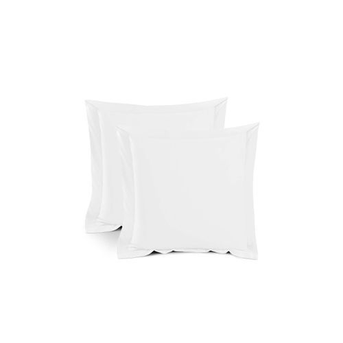 Silky Soft Bamboo European Pillowcase Set - White