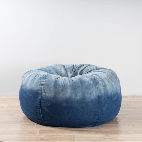Denim Ombre Bean Bag