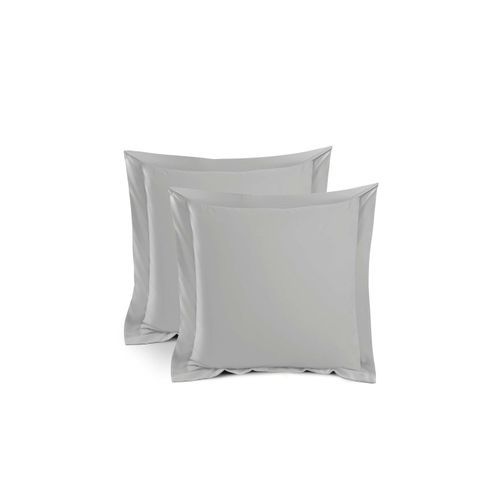Silky Soft Bamboo European Pillowcase Set - Silver
