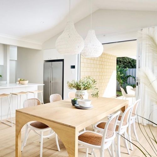 Byron | Rope Pendant Light - White