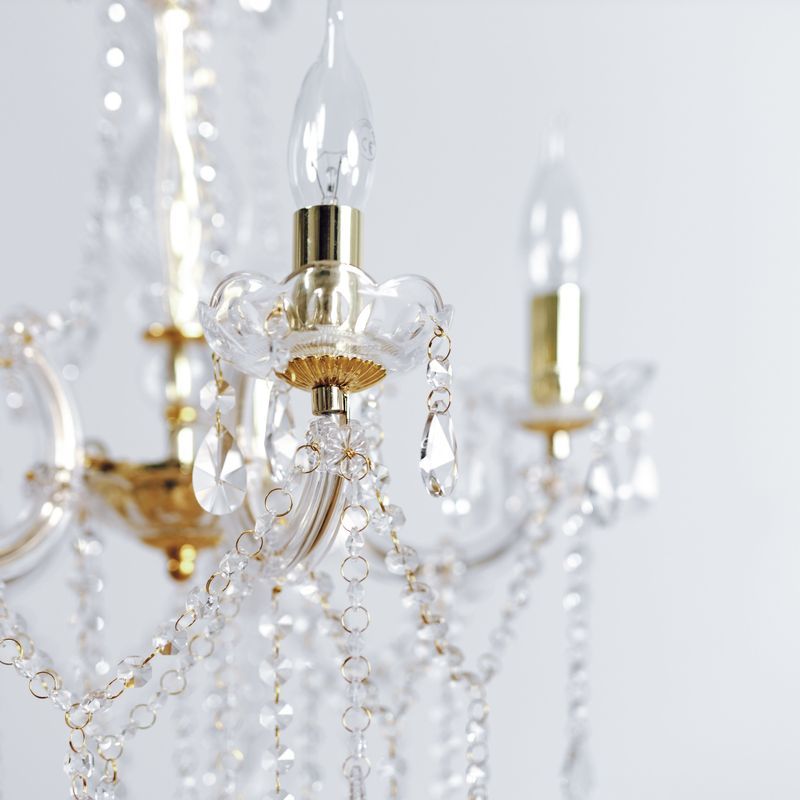 Allure Chandelier - Gold