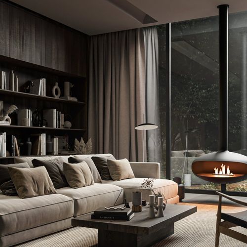 Iconic 900 Suspended Fire