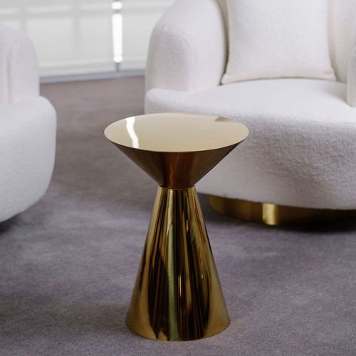 Vogue Side Table - Gold