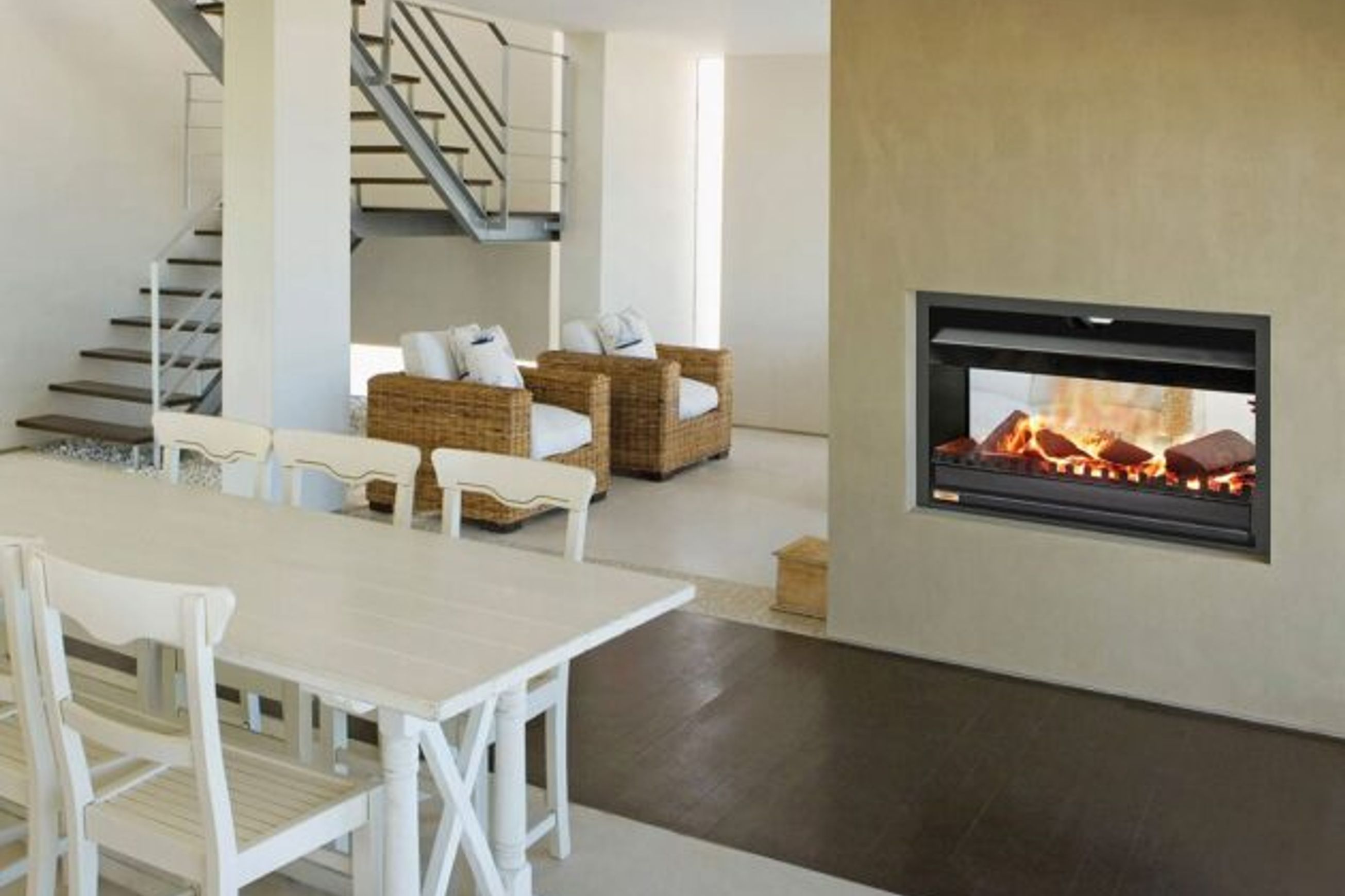 Open Wood Universal Fireplaces