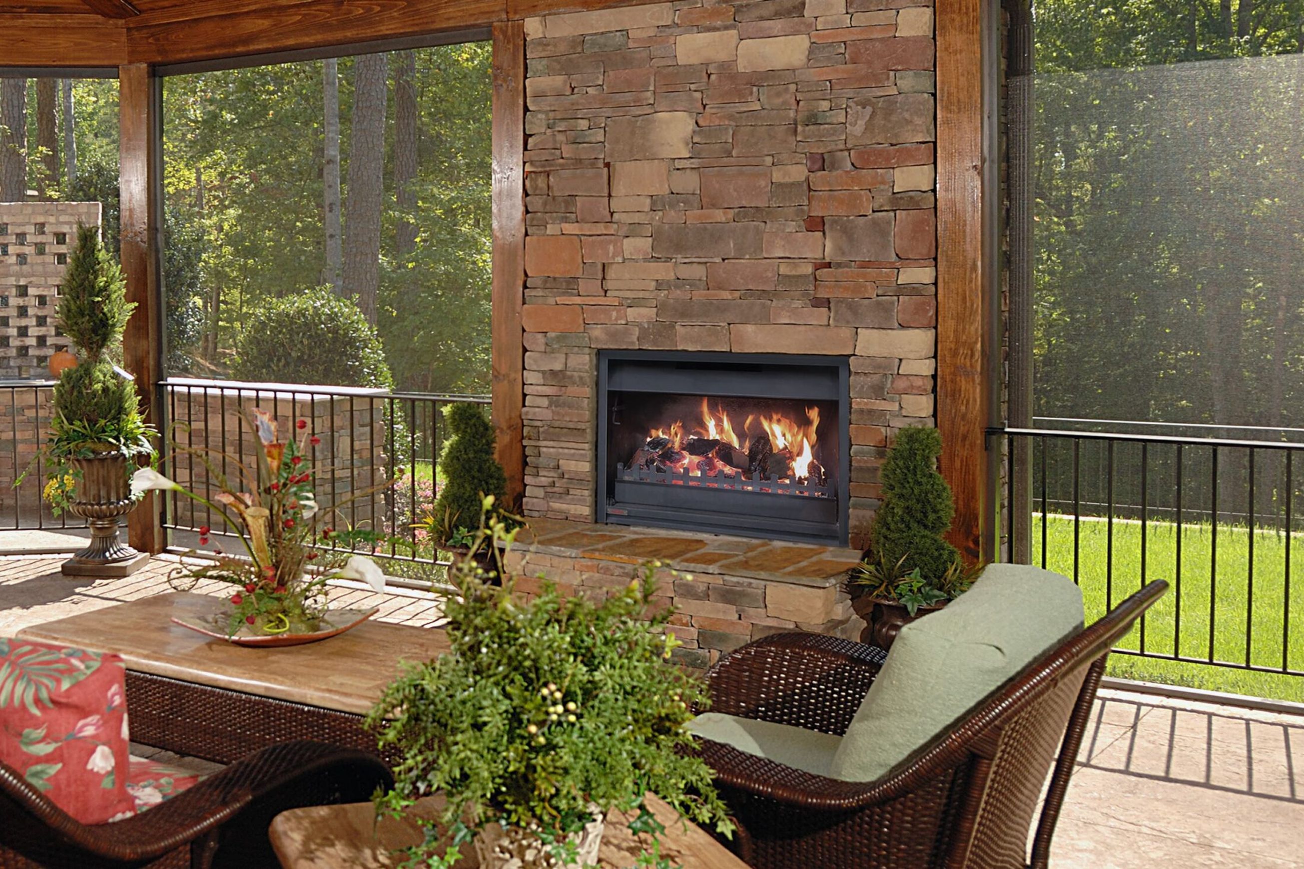 Universal Outdoor Wood Fire