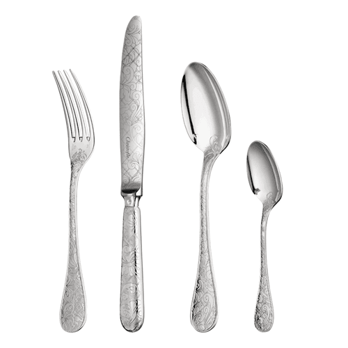 Jardin D'Eden Silver 56 Piece Cutlery Set