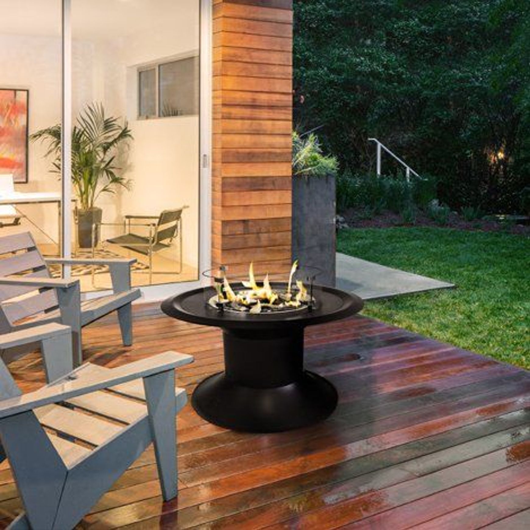 Jetmaster Horizon Onyx Outdoor Fireplace