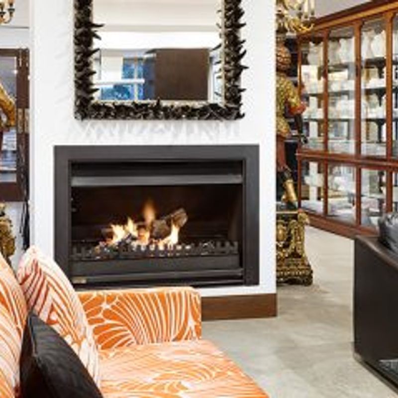 Jetmaster Universal 850 Low Wood Fireplace