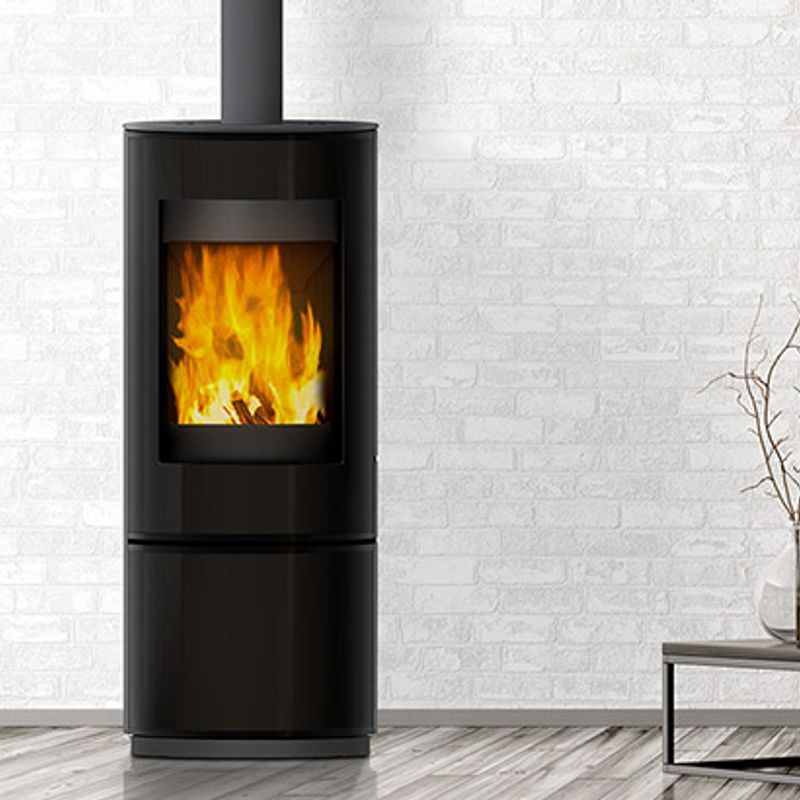 VisionLINE Circle Slow Combustion Fireplace