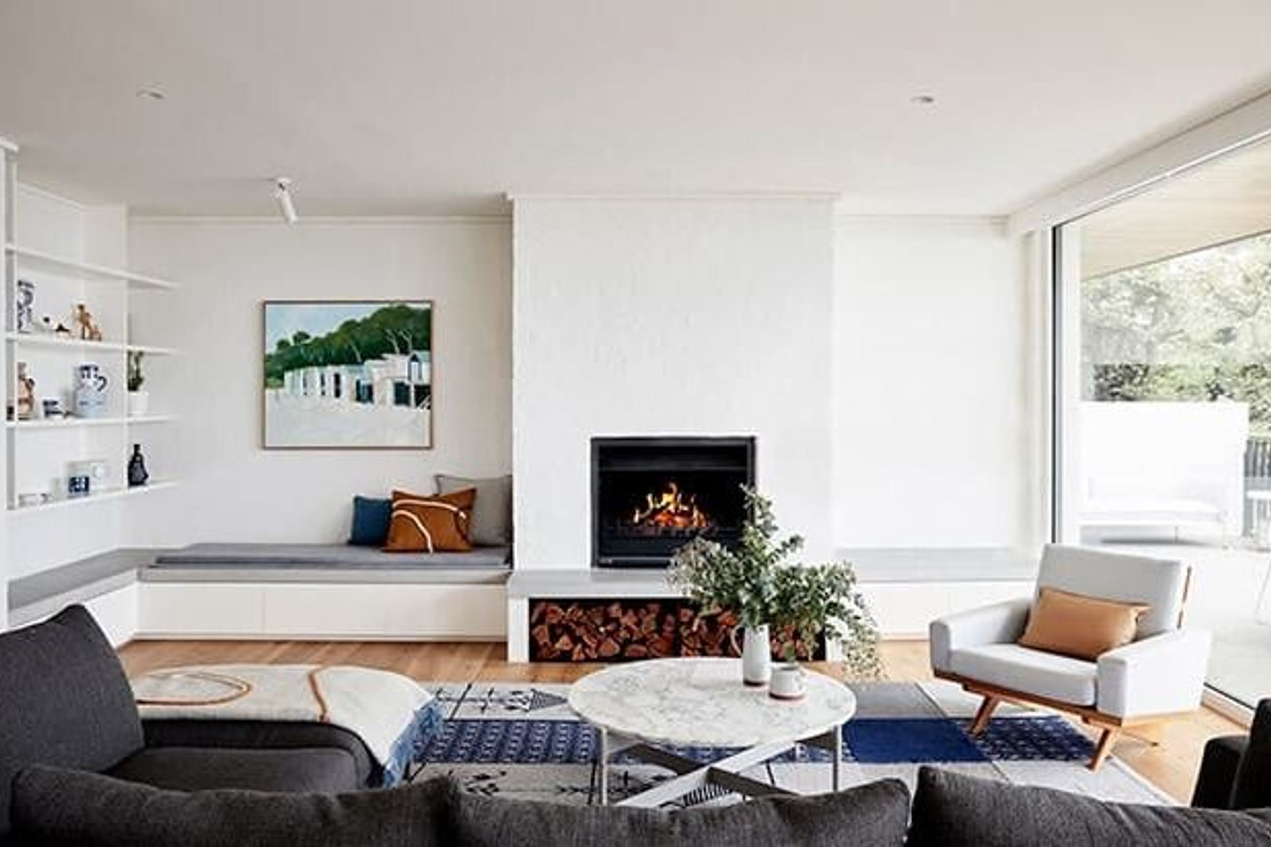 Open Wood Universal Fireplaces