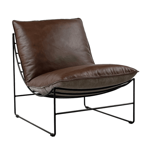 Leonardo Leather Lounge Chair