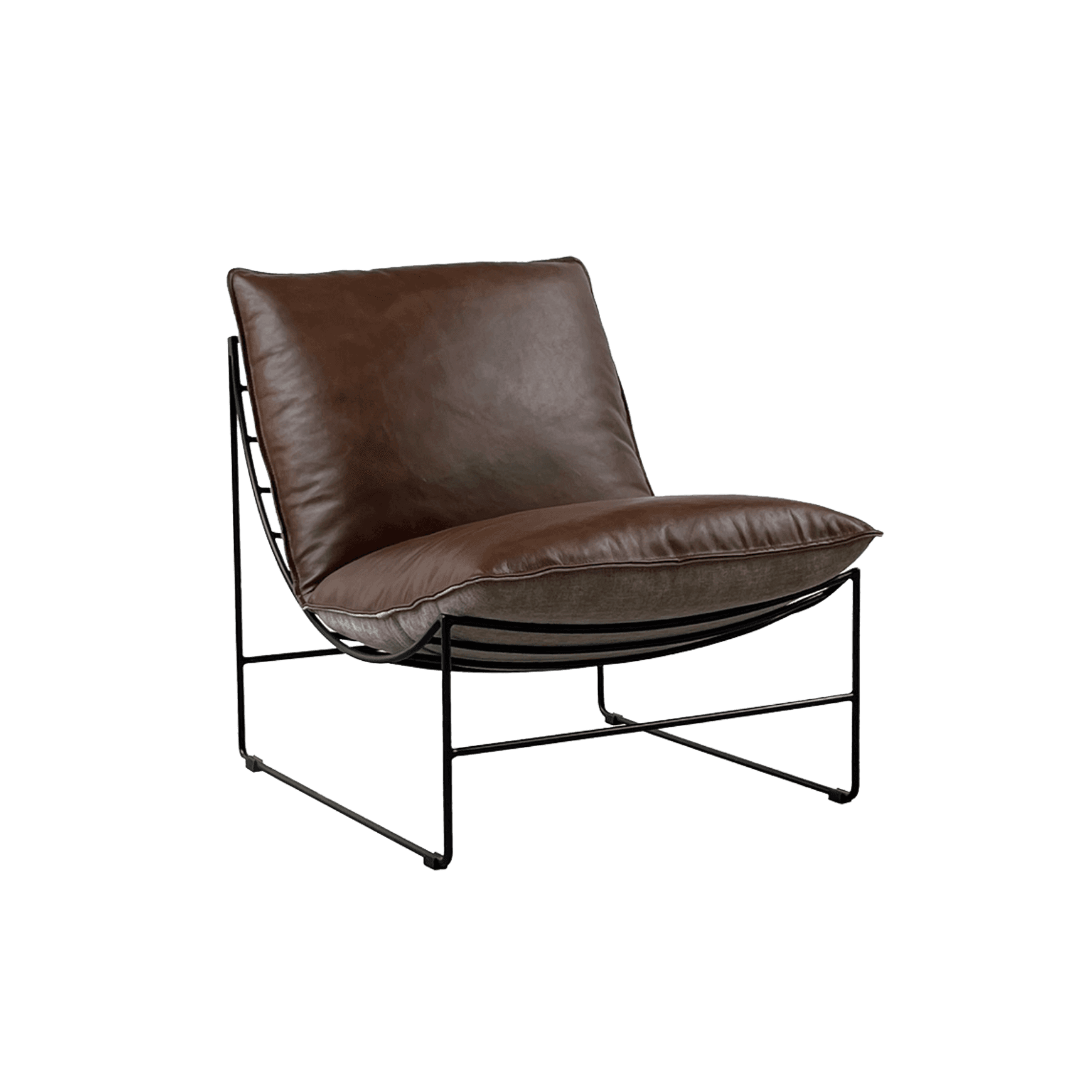 Leonardo Leather Lounge Chair