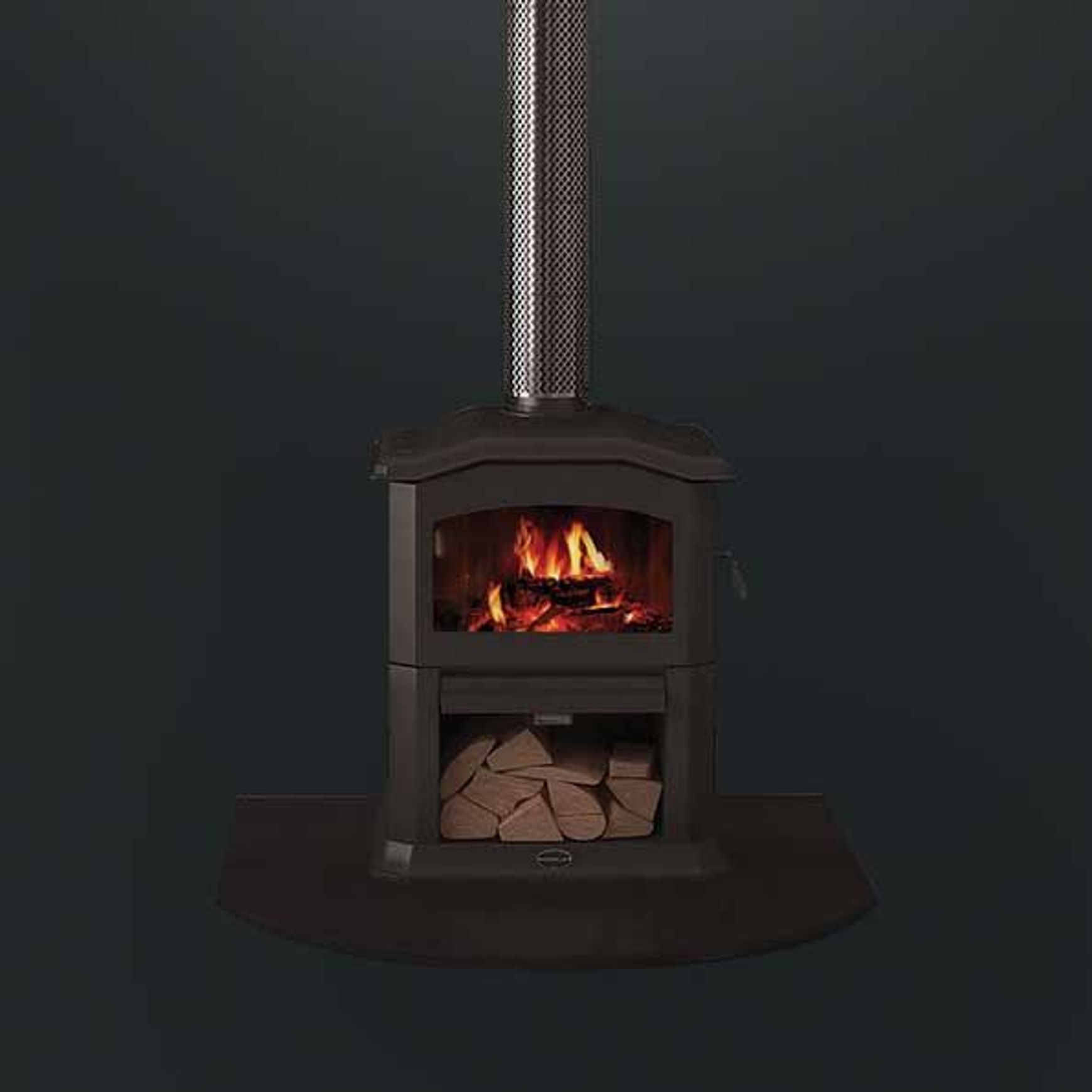 Kemlan C24 Wood Stack Fireplace