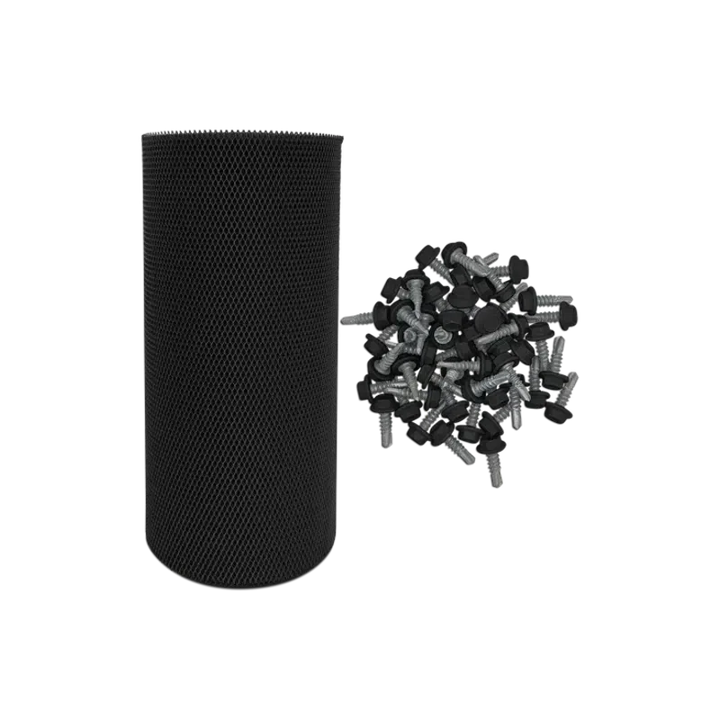 Tiled Valley - 3.5mm Aluminium - Gutter Guard Kit