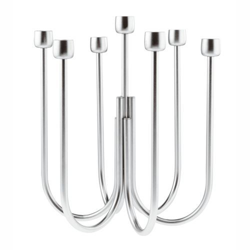 Kyma Candelabra 7 lights Hi-tech stainless