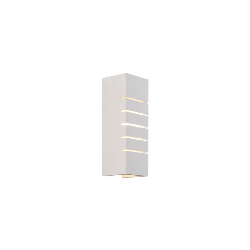 Lancio Square Wall Light White
