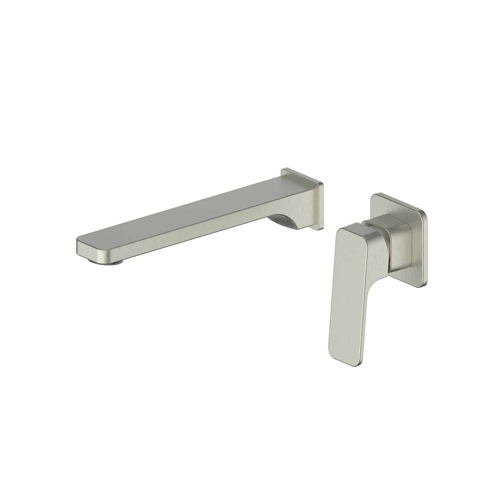 Swept Wall Basin/Bath Mixer