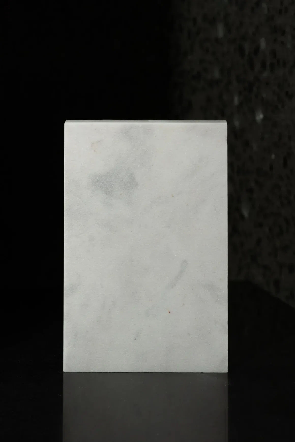 Lorde White Sandblasted Marble Porcelia