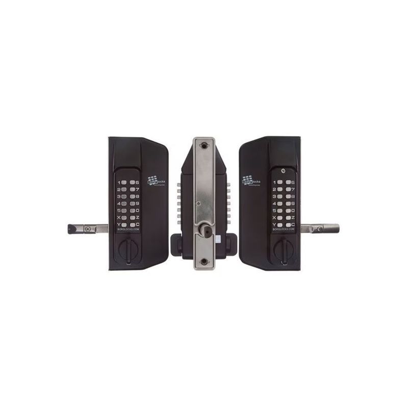 Borg Digital Gate Lock Marine Grade Black BL3150GATE
