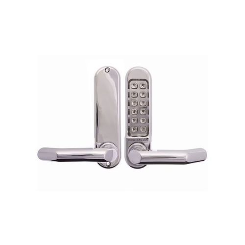 Borg Digital Door Lock Keyless Entry External Grade Polished Chrome BL5001MG