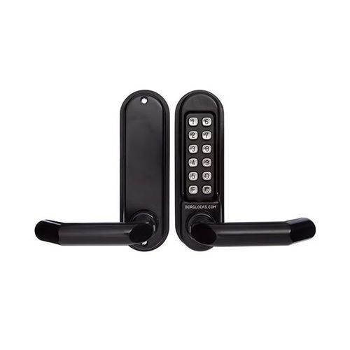 Borg Digital Door Lock Keyless Entry Marine Grade Fire Rated Black BL5001MGPRO