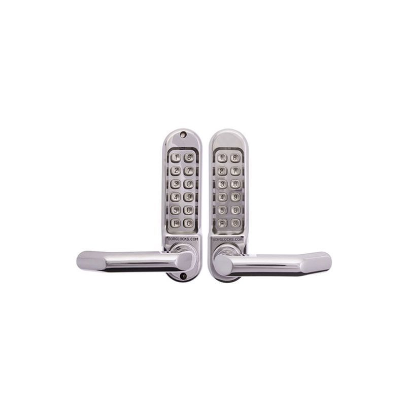 Borg Digital Door Lock External Grade Chrome BL5051MG