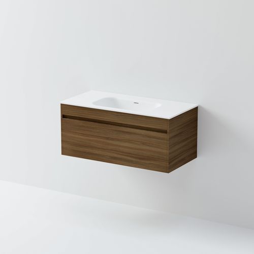 Luxe 1000 Wall Hung Vanity | Single Drawer