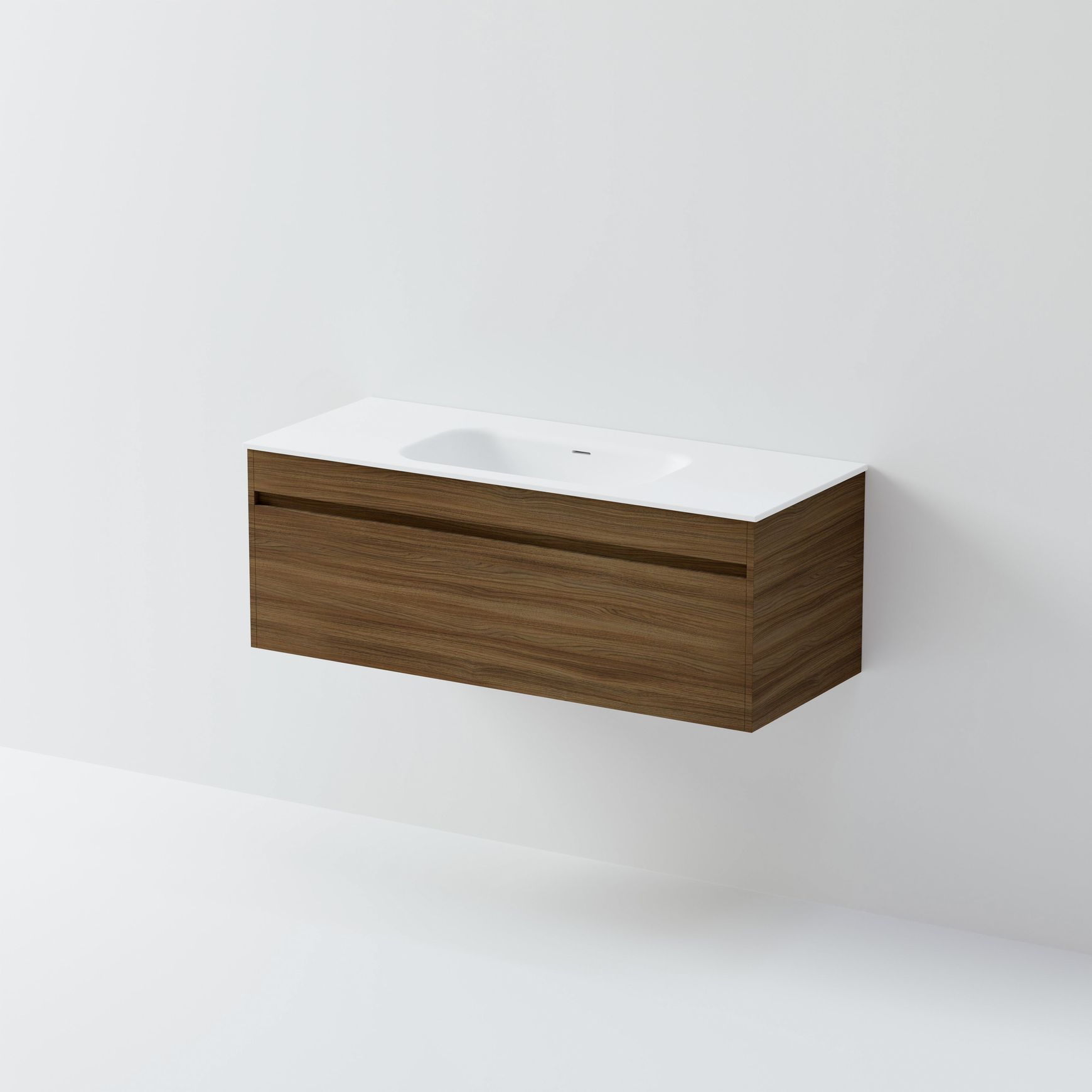 Luxe 1200 Wall Hung Single Basin Vanity |Single Drawer