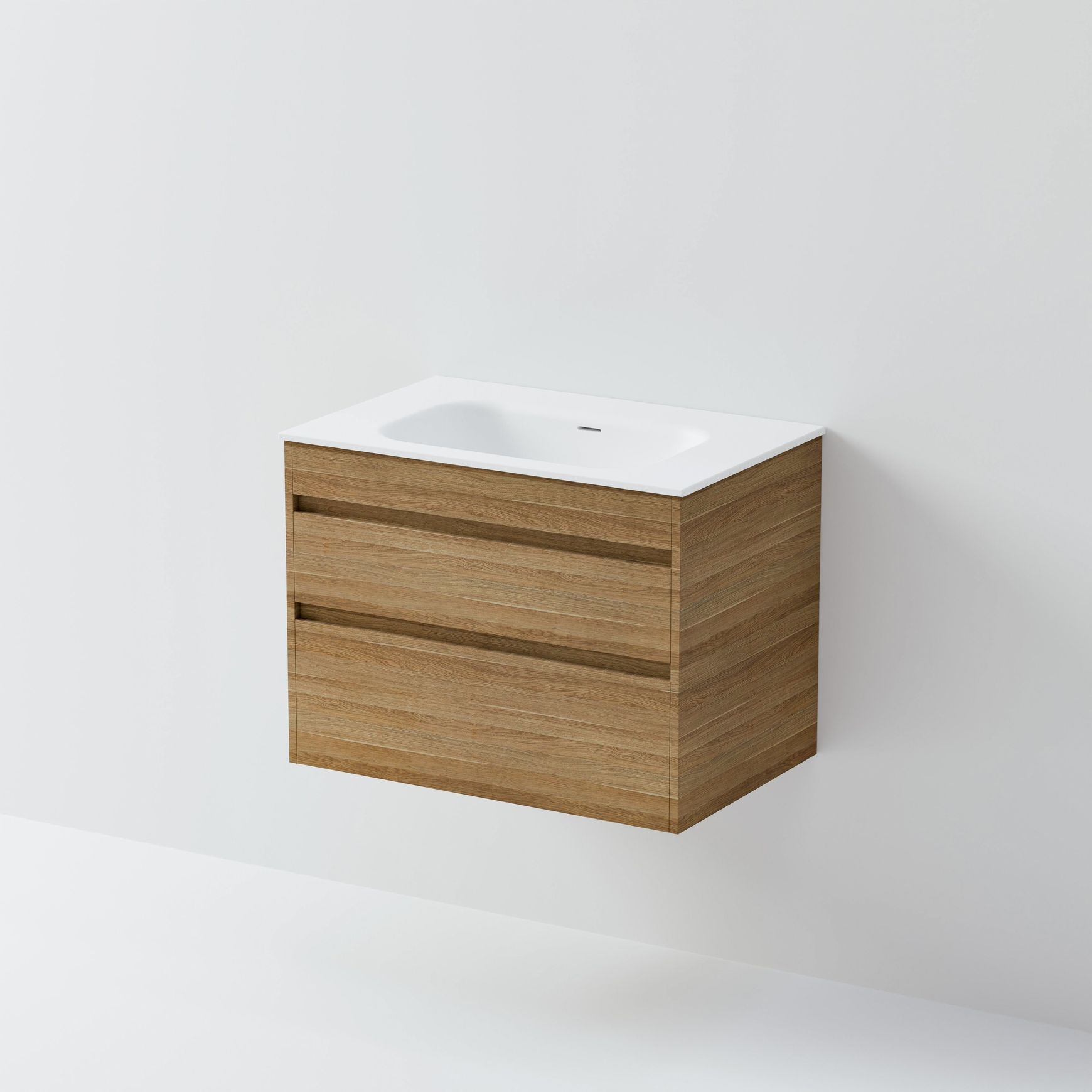 CODE Luxe 750 Wall Hung Vanity | Double Drawer