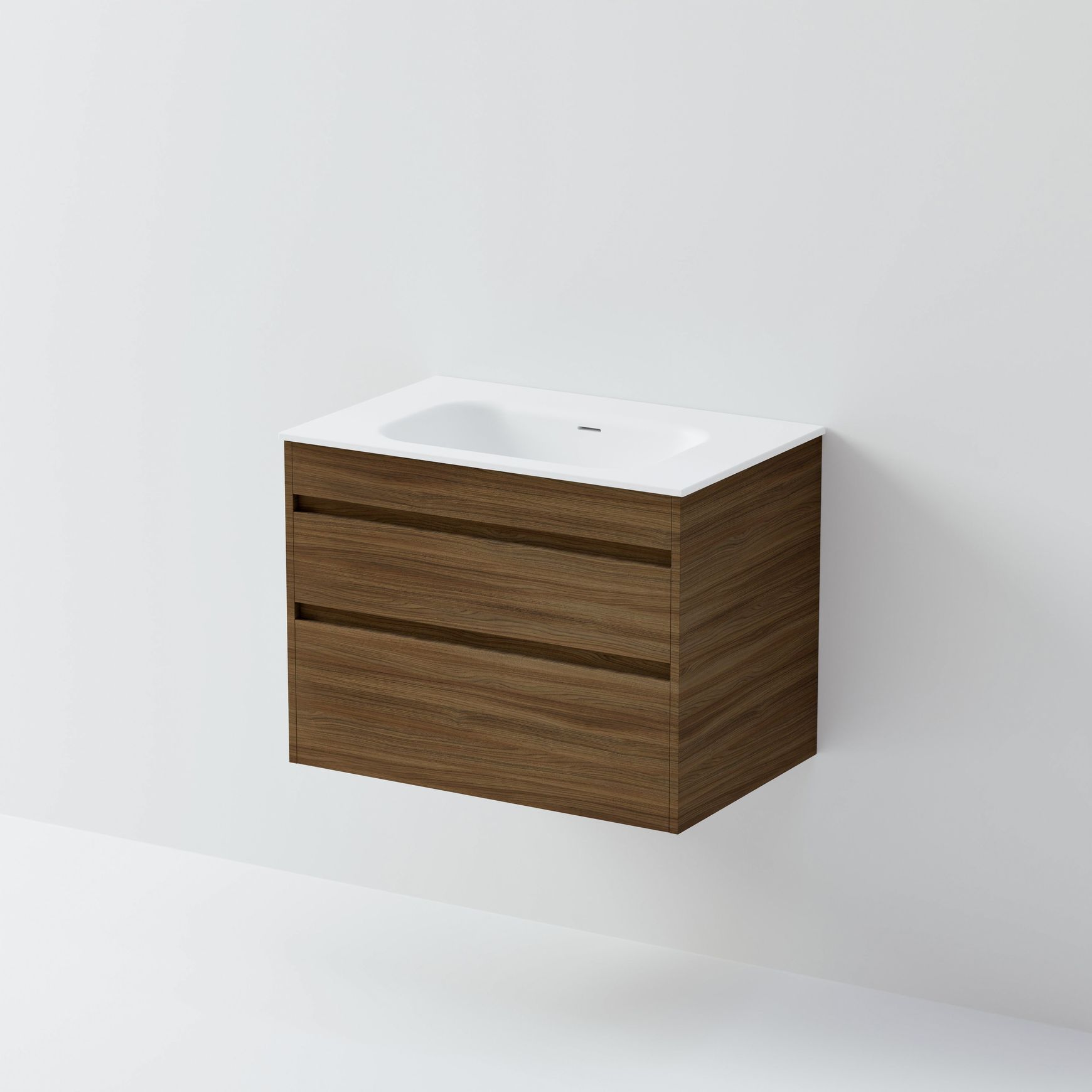 CODE Luxe 750 Wall Hung Vanity | Double Drawer