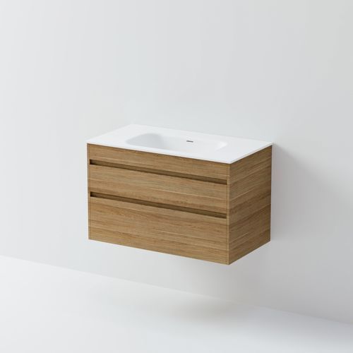 Code Luxe 900 Wall Hung Vanity | 2 Drawer