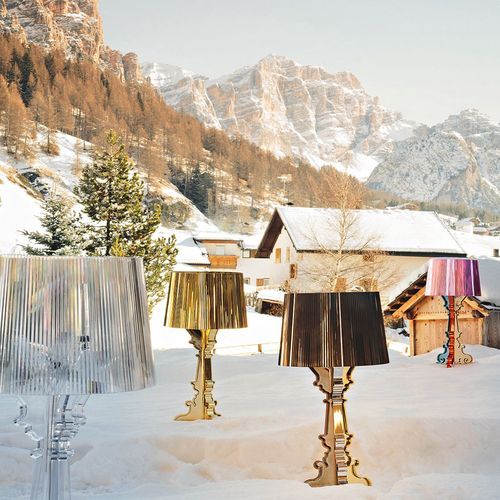 Bourgie Table Lamp - Metallic