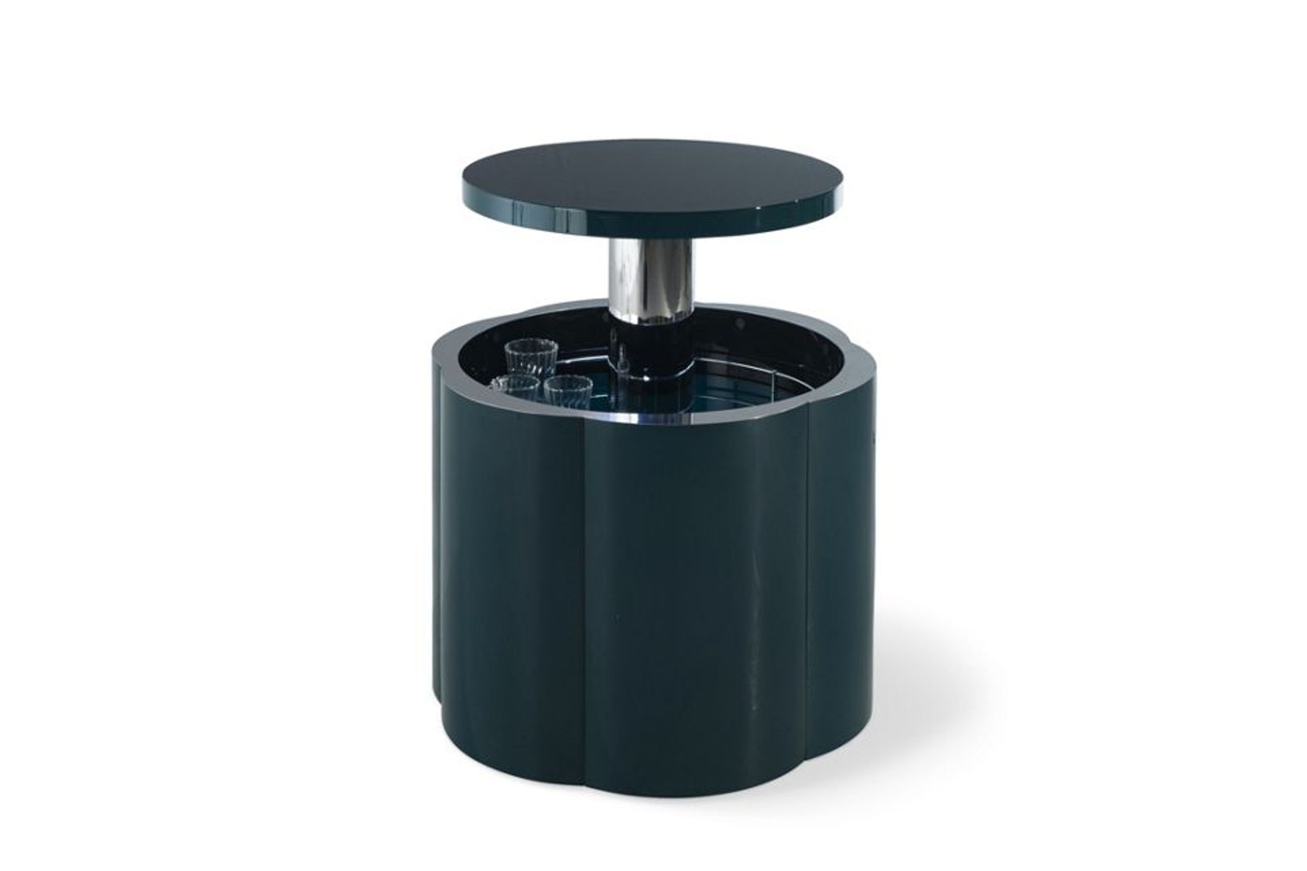 Lift Flower End Table Bar