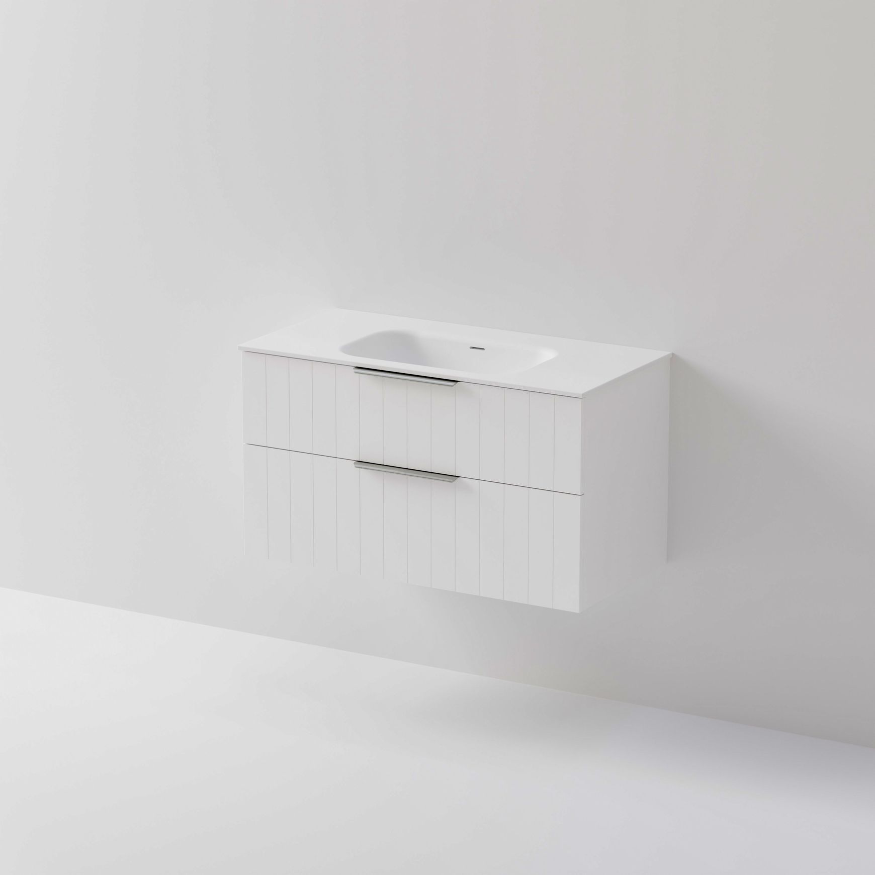Lineare 1000 Vanity | 2 Drawer | Inset Basin