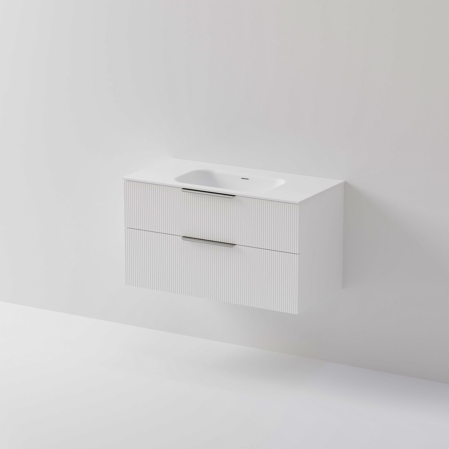 Lineare 1000 Vanity | 2 Drawer | Inset Basin