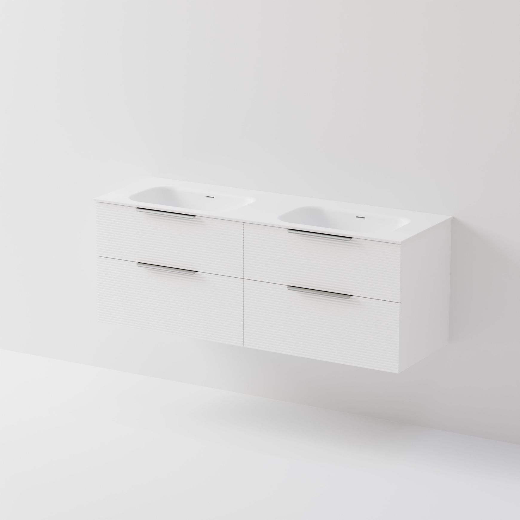 Lineare 1500 Vanity | 4 Drawer | Inset Basin