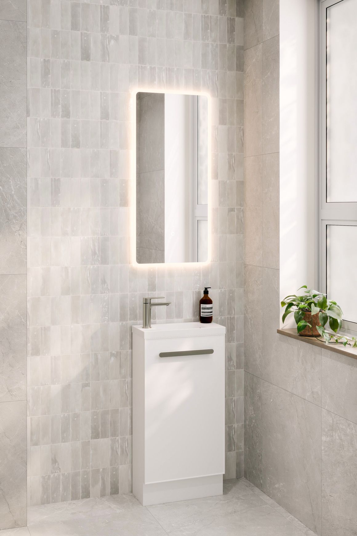 Lineare 450 WC Vanity | Floorstanding