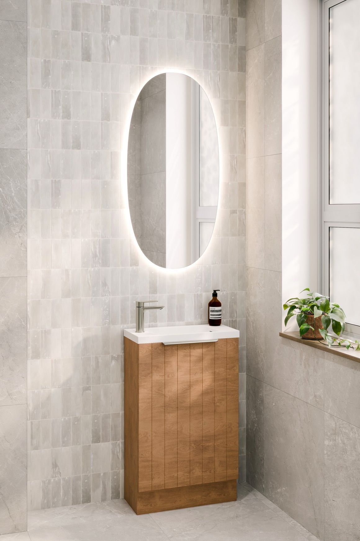 Lineare 550 WC Vanity | Floorstanding