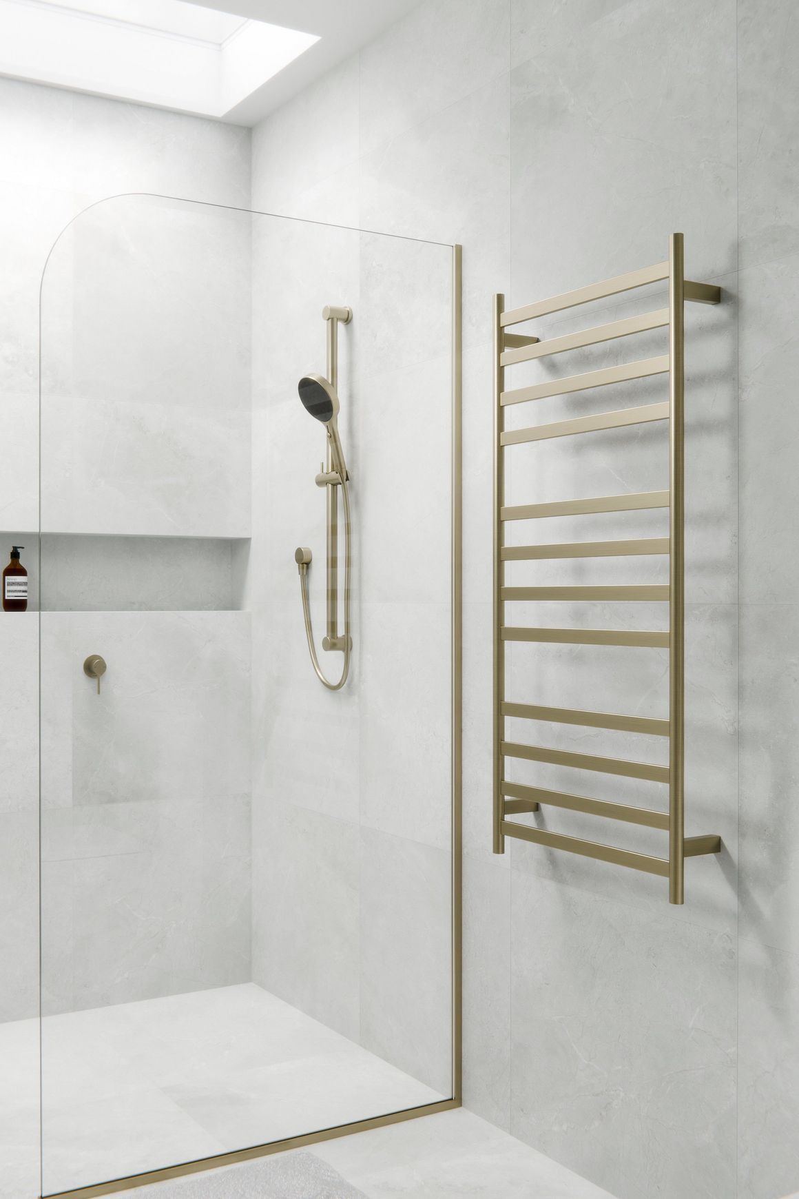 Lineare Heated Towel Ladder 1200 x 500mm