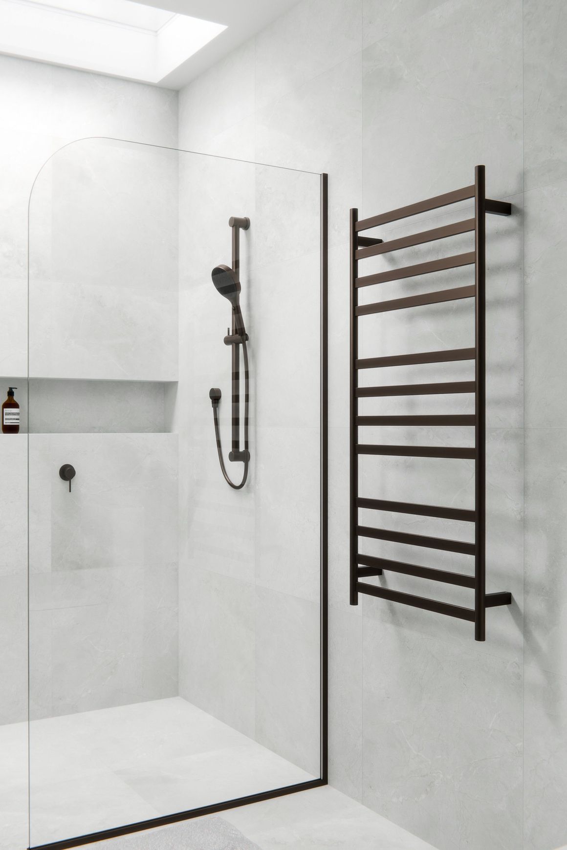 Lineare Heated Towel Ladder 1200 x 500mm