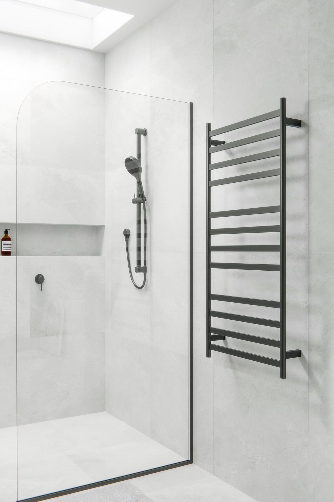 Lineare Heated Towel Ladder 1200 x 500mm