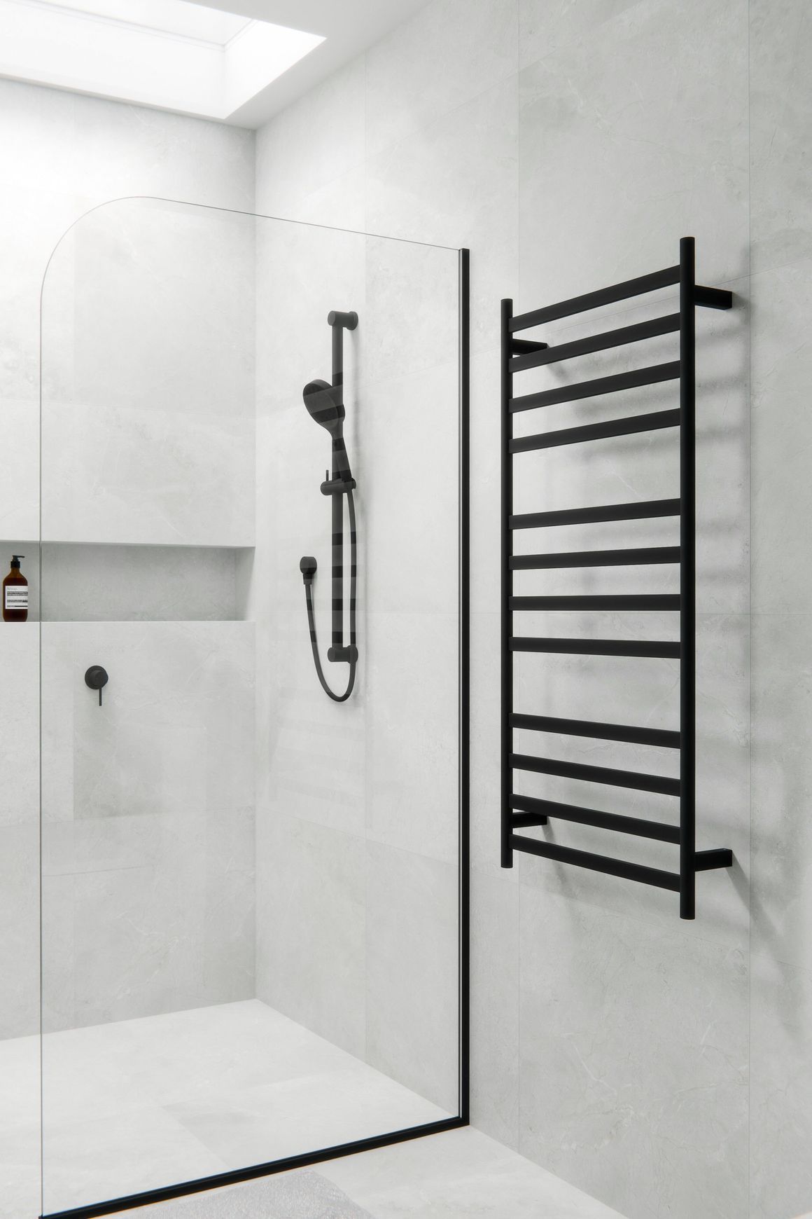 Lineare Heated Towel Ladder 1200 x 500mm