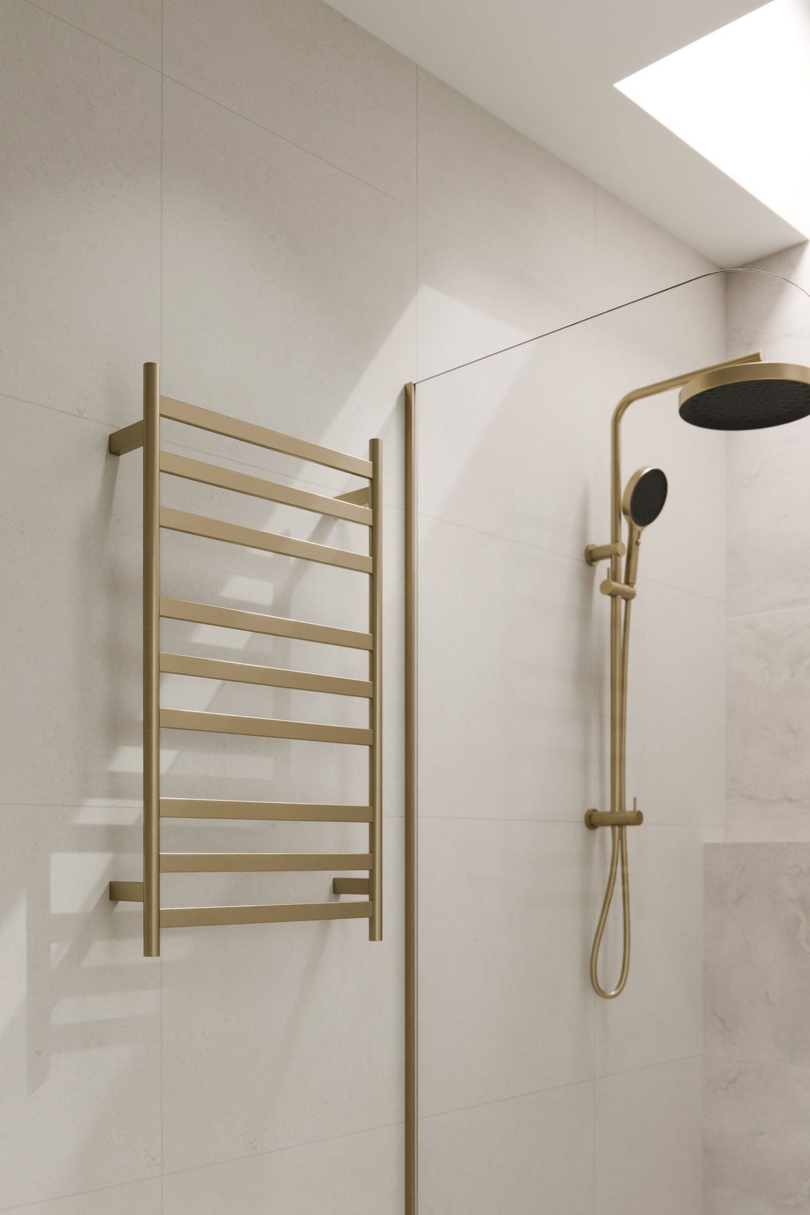 Lineare Heated Towel Ladder 900 x 500mm