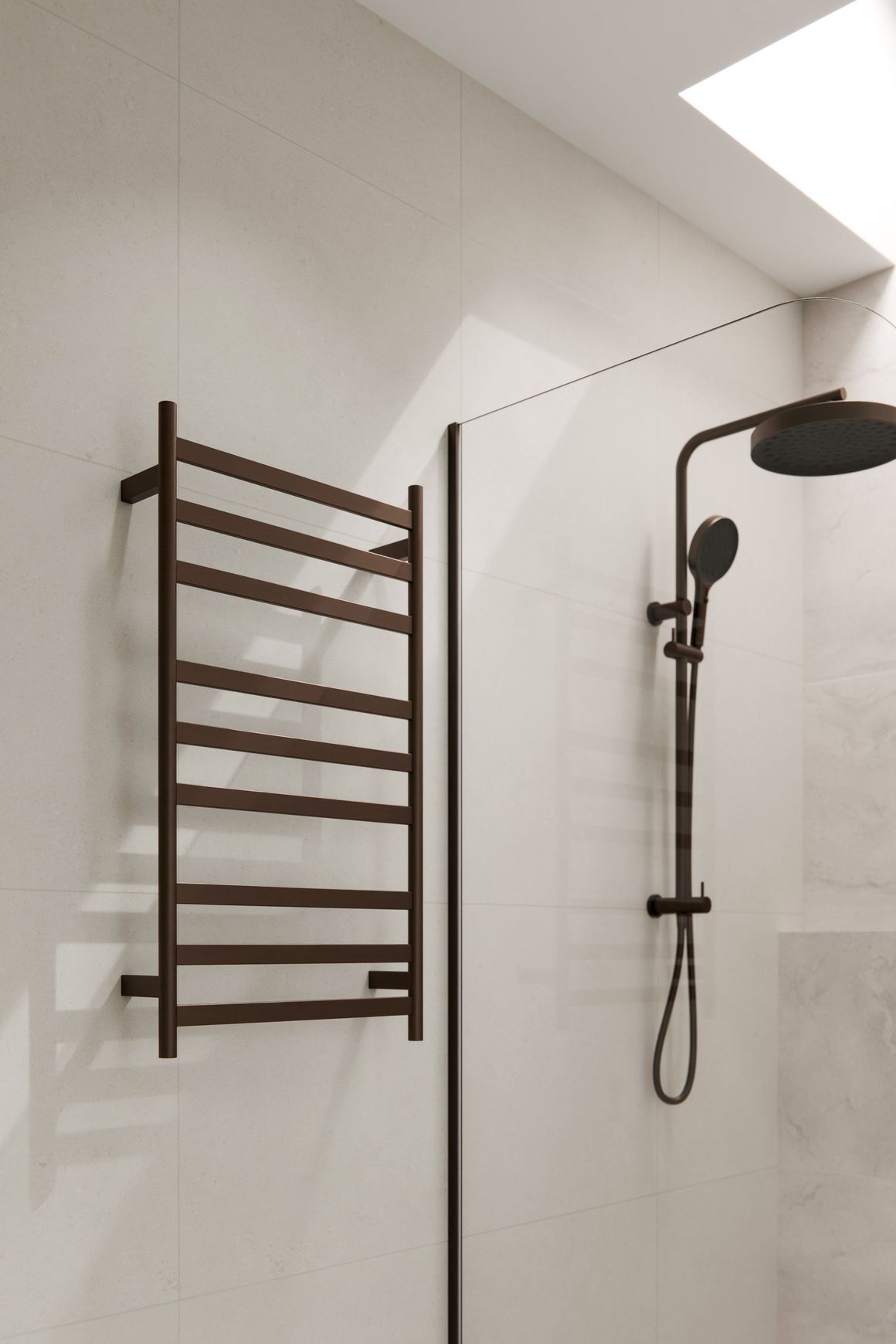 Lineare Heated Towel Ladder 900 x 500mm