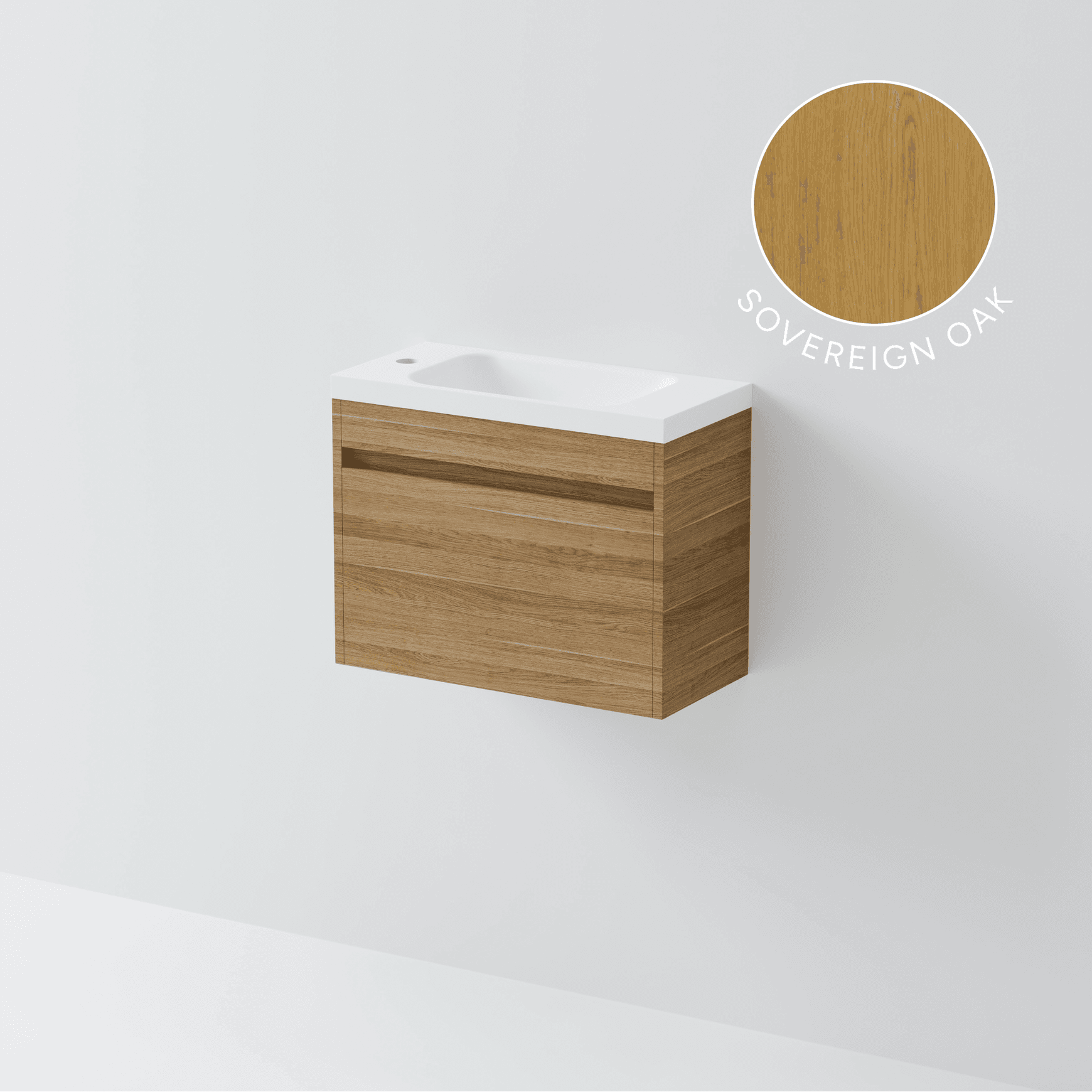 Luxe 550 WC Wall Hung Vanity