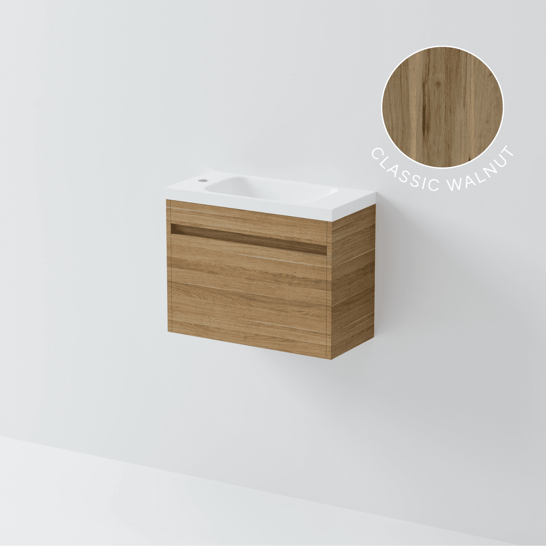 Luxe 550 WC Wall Hung Vanity