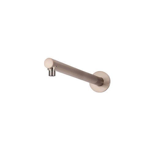 Round Wall Shower Arm 400mm - Champagne